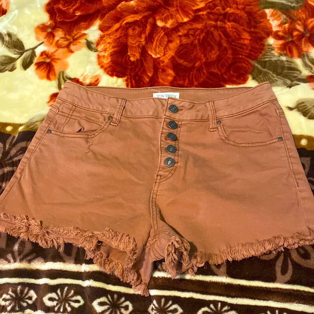 Red Booty Shorts